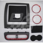 Image for MG3 Metallic grey & Red Interior Styling Kit
