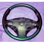 Image for LEATHER STEERING WHEEL BLACK