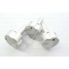 Image for HEATER KNOB SET SATIN MGF 2000 ON & MG TF