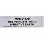 Image for NEG EARTH STICKER SMALL