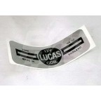 Image for LUCAS COIL DECAL