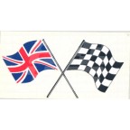 Image for UNION JACK/CHEQUERED FLAG