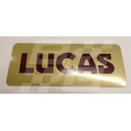 Image for LUCAS BATTERY DECAL