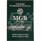 Image for MGB MANUAL 1969-81 A5 SIZE