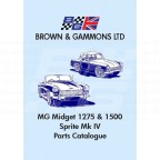 Image for MIDGET CATALOGUE B & G **UK delivery**
