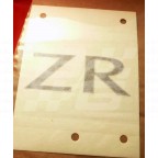 Image for ZR FRONT DECAL