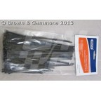 Image for Draper Assorted cable tie pack (75 pieces)