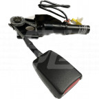 Image for Seat Belt short end with stalk & pre-tensioner RH Ash Grey