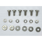 Image for MGA stainless steel front wing splash panel fitting kit