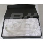 Image for MG logo glass ashtray