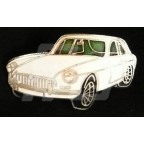 Image for PIN BADGE MGB R/B WHITE