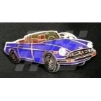 Image for PIN BADGE MGB R/B BLUE