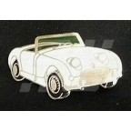 Image for PIN BADGE FROGEYE WHITE