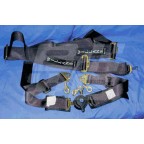 Image for WILLANS BLACK LH 4 X 4 CLUB SEAT BELT