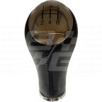 Image for Gearknob manual Black Leather + Chrome R75 ZT