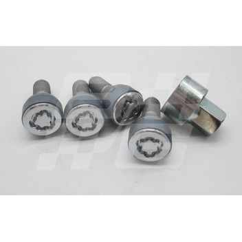 Image for Locking wheel nut set (4) MG3