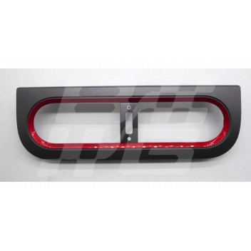 Image for MG3 Centre vent curround Metallic Grey & Red