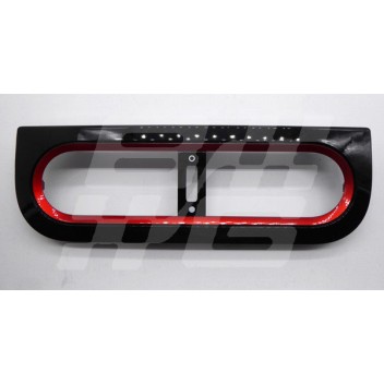 Image for MG3 Centre vent surround - Piano Black & Red