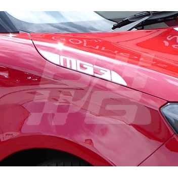 Image for MG3 Decal Trophy White RH Bonnet
