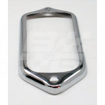 Image for RIM CHROME RETANGULAR TAIL LIGHT