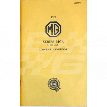 Image for MGA TWIN CAM DRIVER HANDBOOK