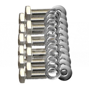Image for MGB Front Valance stainless steel fitting kit