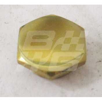 Image for HEXAGON BRASS CAP W/OUT DAMPER