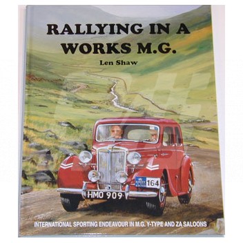 Image for RALLYING IN A WORKS MG