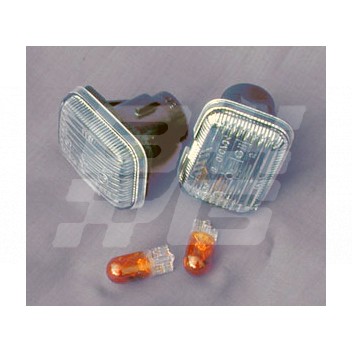Image for MGF WHITE REPEATER LAMP+BULB x 2