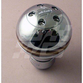 Image for SPHERE CHROME/WOOD GEAR KNOB