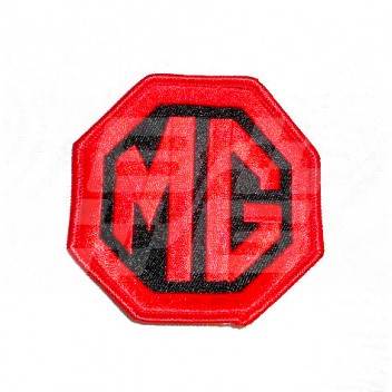Image for CLOTH BADGE RED/BLACK MG