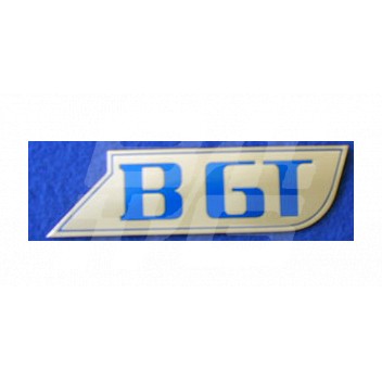 Image for BGT BLUE FOIL FOR MGBGT BADGE