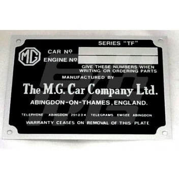 Image for TF CHASSIS PLATE