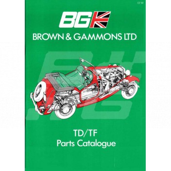 Image for TD/TF CATALOGUE B & G **UK delivery**