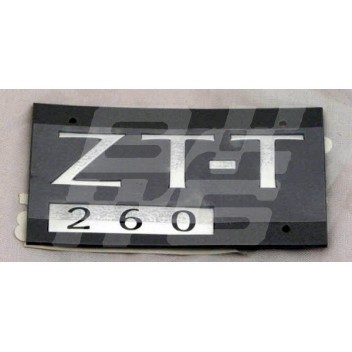 Image for ZT-T 260 REAR BADGE