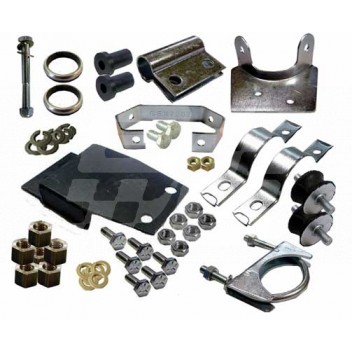 Image for MGBGTV8 Exhaust mounting kit (Chrome bumper)