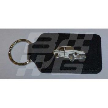 Image for BLACK FOB WITH MGB GT IN WHITE