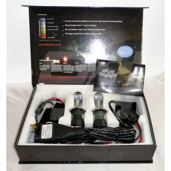 Image for H4 LO/HI BEAM XENON CONVERSION KIT (PER CAR)