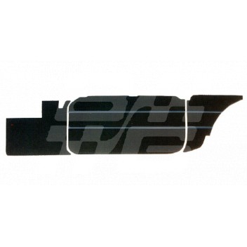 Image for BLACK/BLUE PIPE PANEL SET MK1 GT 3 SYNRO