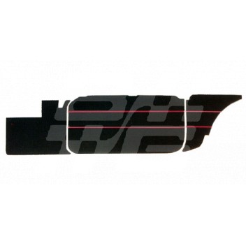 Image for BLACK/RED PIPE PANEL SET MK1 GT 3 SYNRO