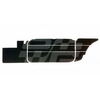 Image for BLACK/WHITE PIPE PANEL SET MK1GT 3 SYNCO