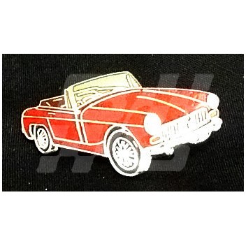 Image for PIN BADGE MIDGET C/B RED