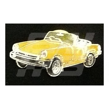 Image for PIN BADGE MIDGET C/B YELLOW