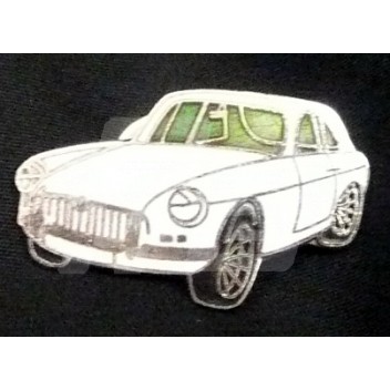 Image for PIN BADGE MG TF RED