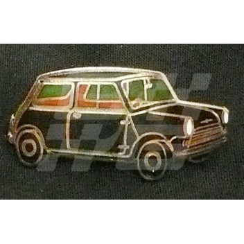 Image for PIN BADGE MINI SALOON BLACK