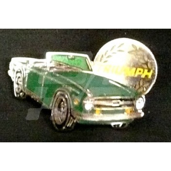 Image for PIN BADGE TR6 GREEN