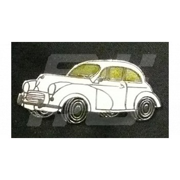 Image for PIN BADGE MINOR SALOON WHITE