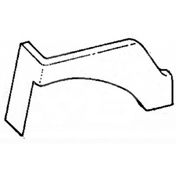 Image for PANEL RH BODY REAR QTR - EARLY TA