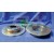 Image for REAR SPORT SLOTTED DISC & GREEN PAD KIT