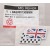 Image for Union Jack & Chequered Flag Badge Rover MGF Self Adhesive